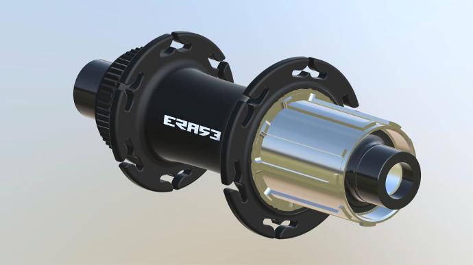 ​Hooked Road Centerlock Rear Hub (for Berd spokes)​