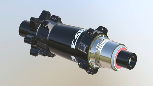 StraightPull MTB Boost IS-6 holes Rear Hub